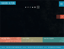 Tablet Screenshot of hakanaltun.org